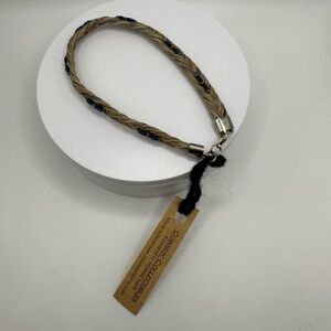 Cowboy Collectibles Authentic Horse Hair Bracelet – 10” Handmade in Montana